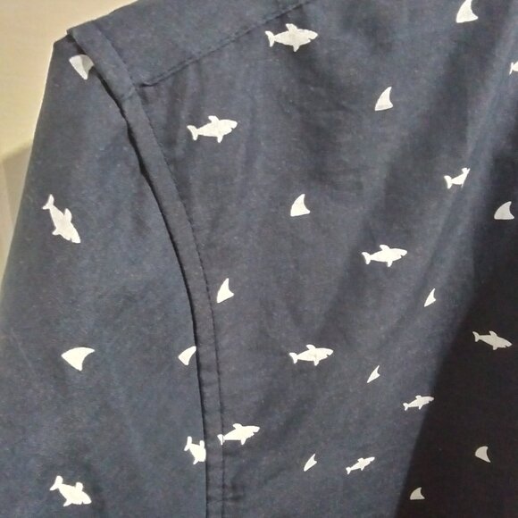 Sz L Molokai Surf Button Down Slim Fit Hawaiian Short Sleeve Shirts Bundle 2!! - Picture 16 of 16